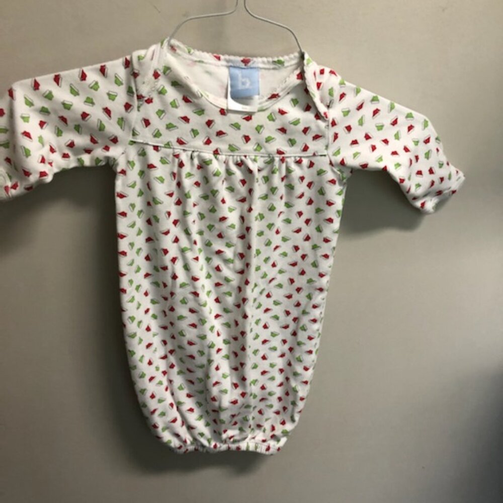 Bella Bliss Unisex Christmas Gown 3-6 months